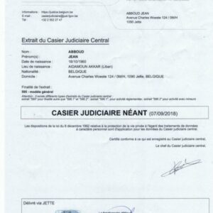 Tłumaczenie przysięgłe francuskie zaświadczenie o niekaralności