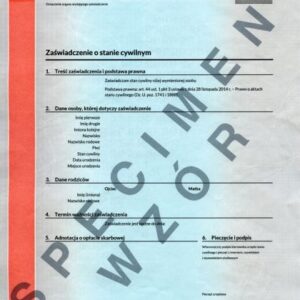 Zaświadczenie o stanie cywilnym – tłumaczenie przysięgłe online