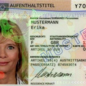 Tłumaczenie niemiecka Karta Pobytu – tłumacz przysięgły online