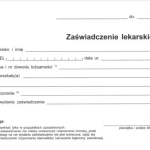 Tłumaczenie estońskie Zwolnienie lekarskie – tłumacz przysięgły online