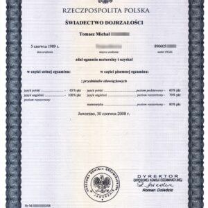 Tłumaczenie świadectwo maturalne – tłumacz przysięgły online