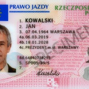 Tłumaczenie prawo jazdy na język polski