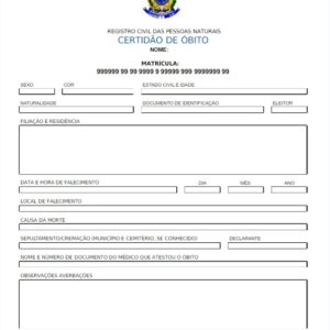 Tłumaczenie portugalski Akt Zgonu – tłumacz przysięgły online